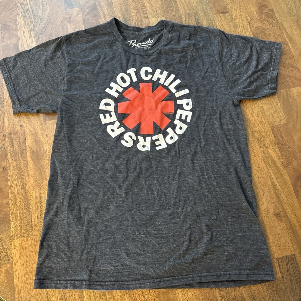 Bravado Red Hot Chili Peppers T-Shirt Charcoal Grey M Band Tee